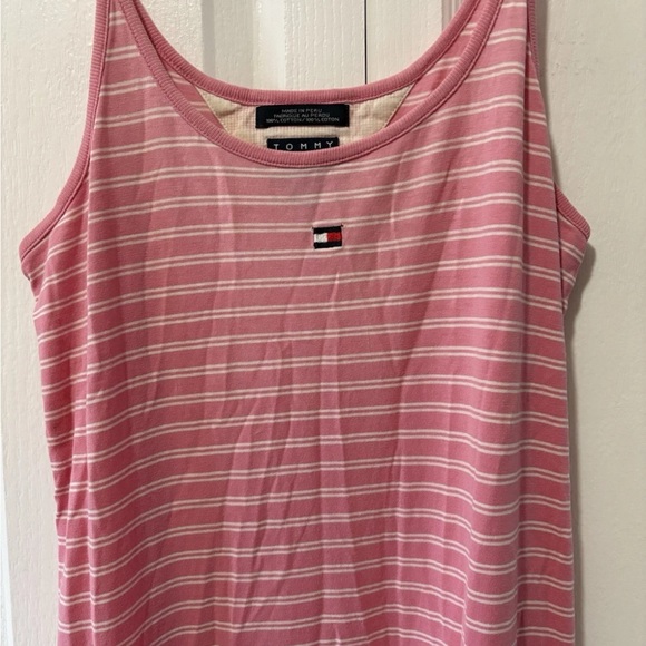 Tommy Hilfiger Pink Striped Dress - Picture 1 of 4